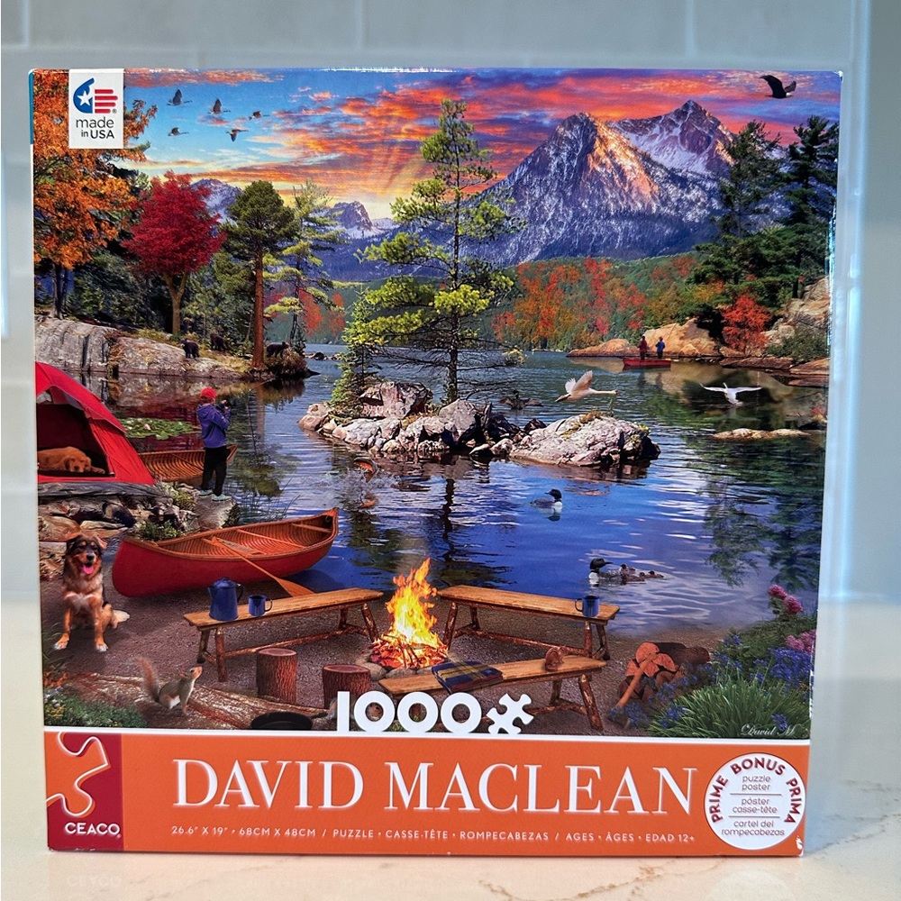 Ceaco David Maclean 1000 piece jigsaw puzzle